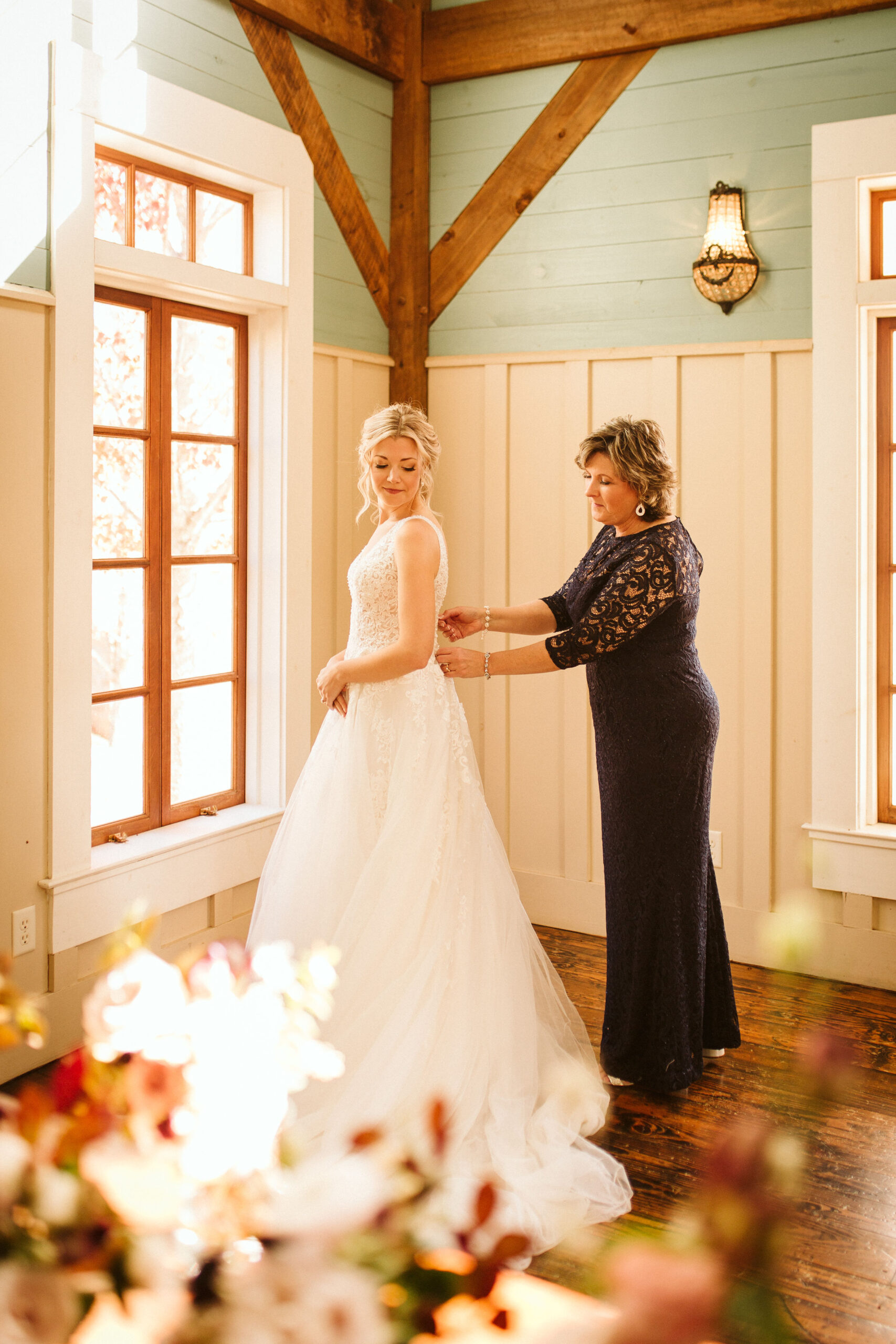 Bride in Peacock Hall